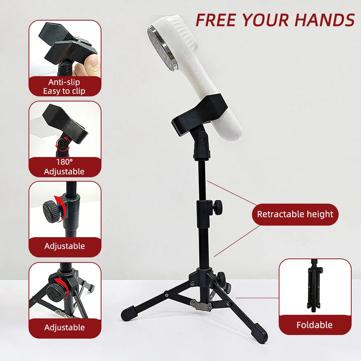 Handheld Red Light & Near-Infrared Therapy Wand for Face and Body - 650nm & 808nm Portable Skin & Joint Care Device