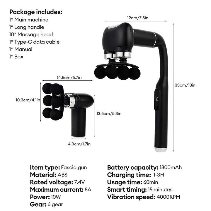 Smart Fascia Body Massager