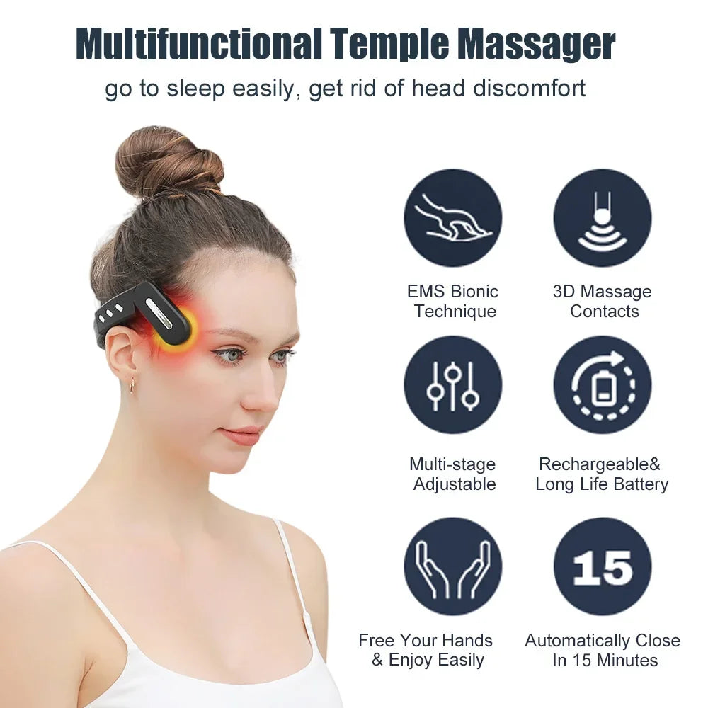 Migraine EMS Head Massager