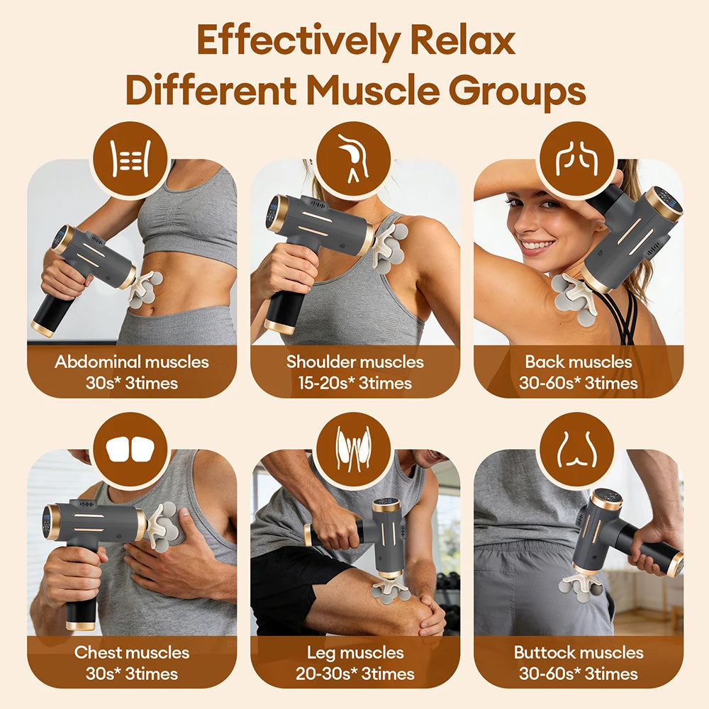 Handheld Body Massage Gun