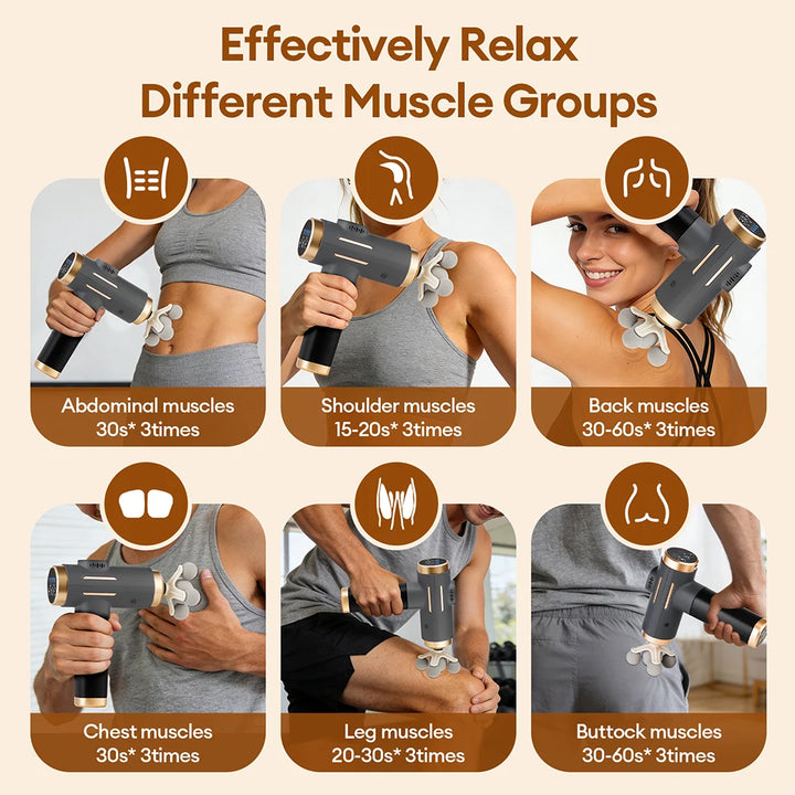 Handheld Body Massage Gun