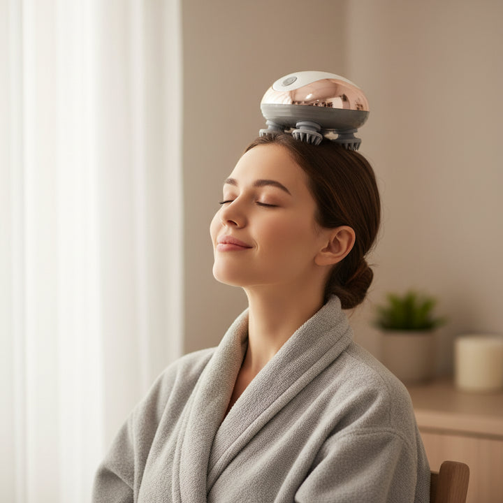 Electric Scalp Head Massager
