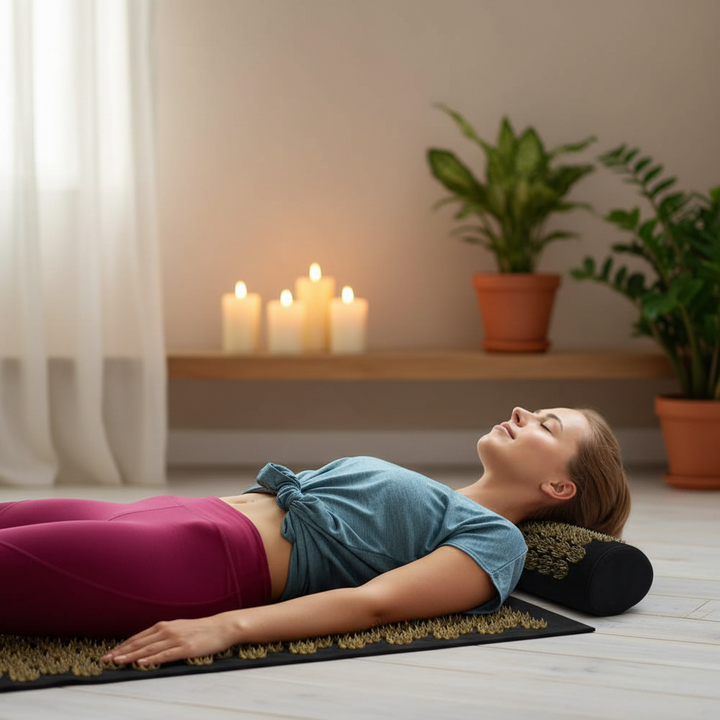 Acupressure Yoga Mat Set