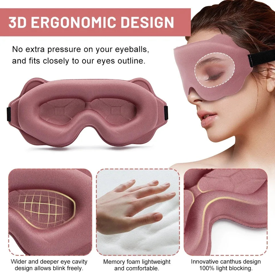 Sleep 3D Blockout Eye Mask