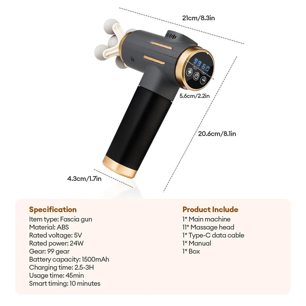 Handheld Body Massage Gun