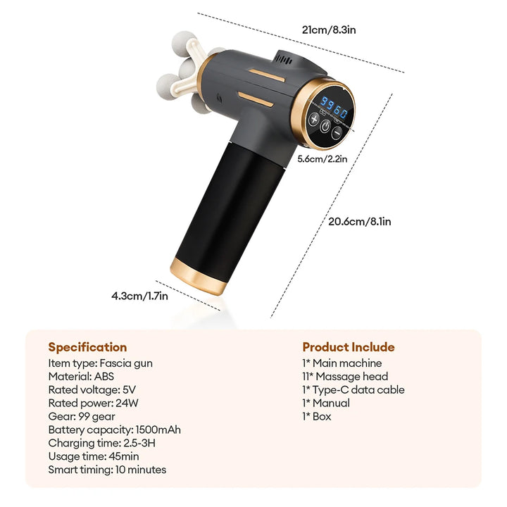 Handheld Body Massage Gun