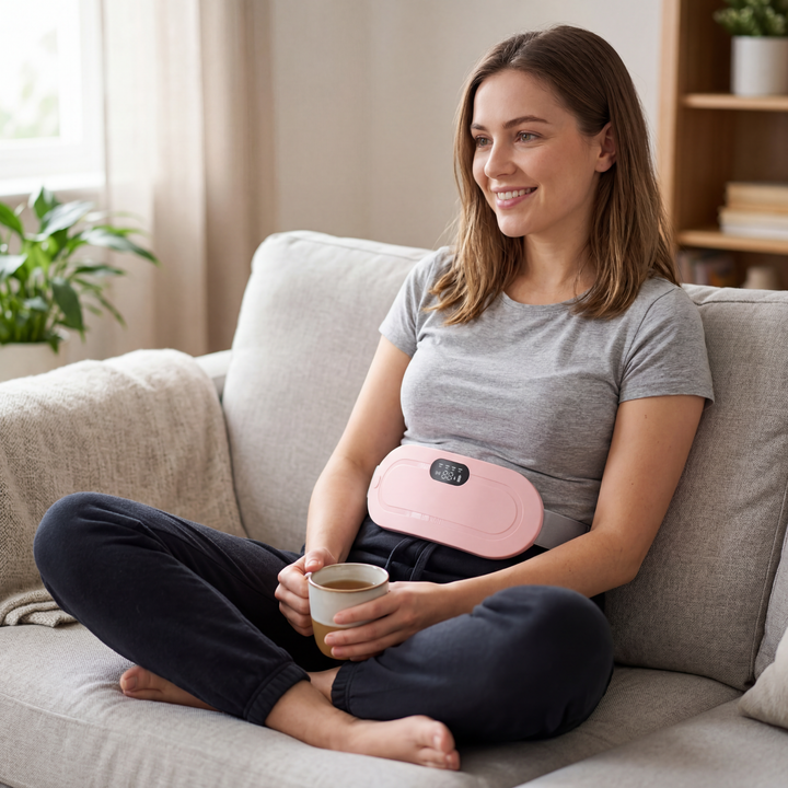 Abdominal Heating Massager