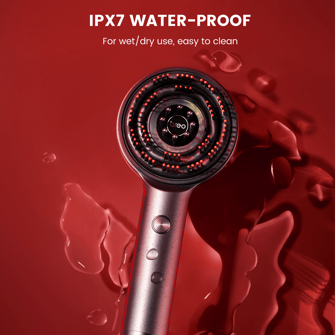 Red Light Head Scalp Massager for Hair Growth, Healthy Hair, Boost Head Circulation